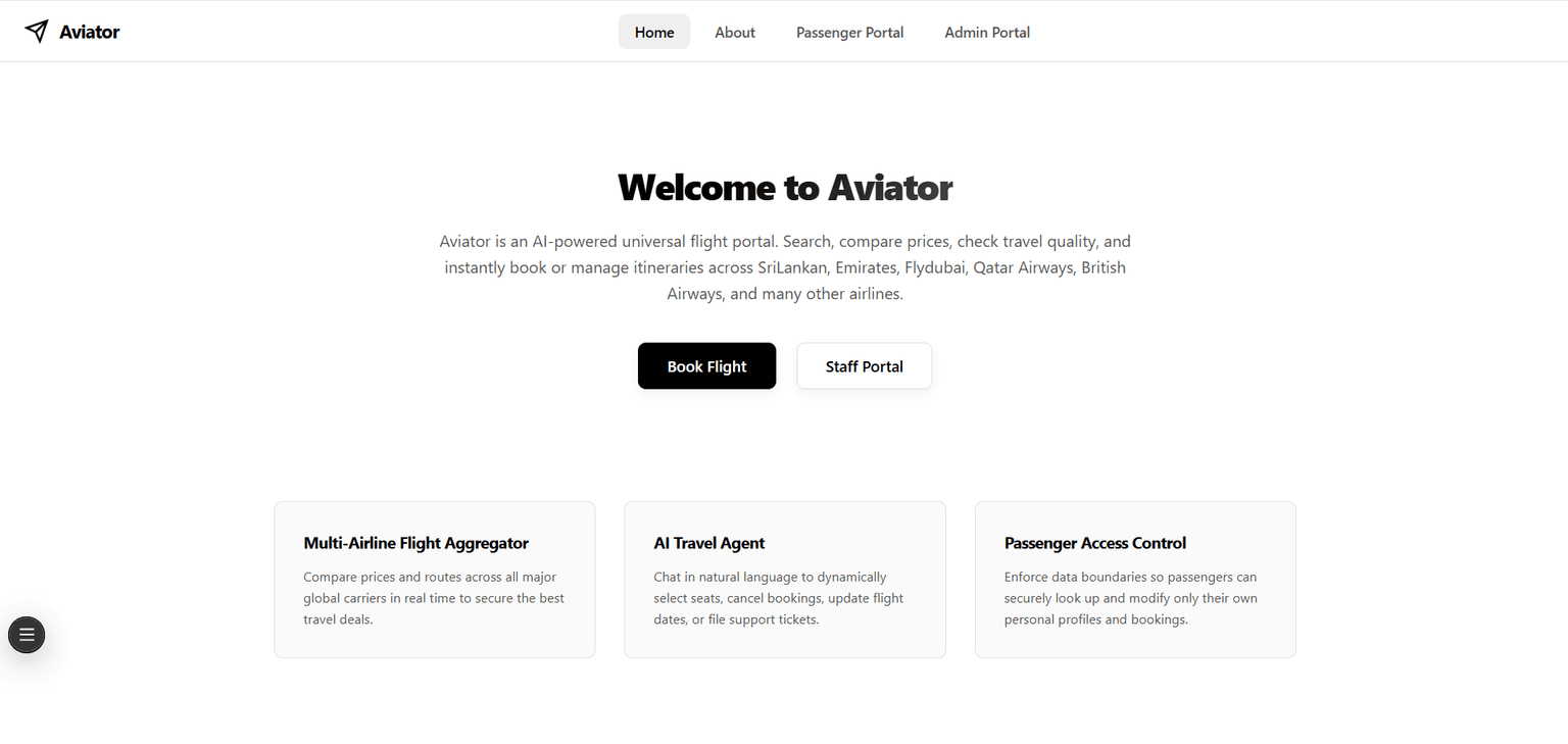 Aviator – AI-Powered Flight Customer Support Agent